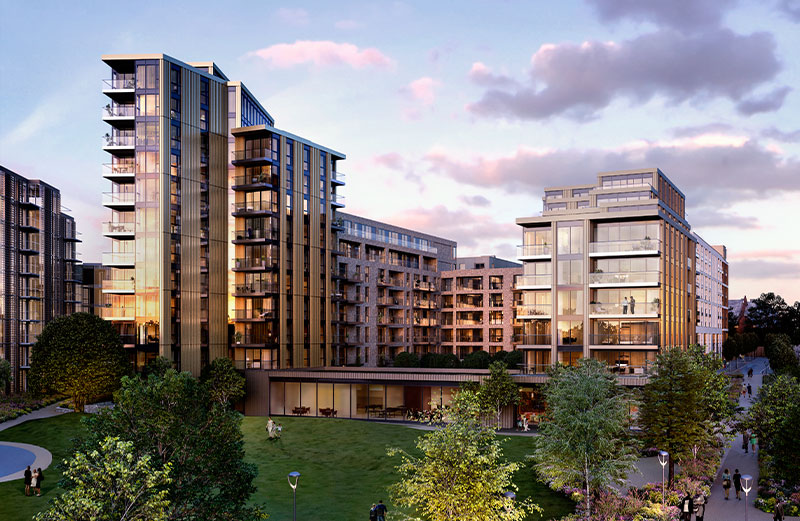buy luxury apartments in woodberry down finsbury-park uk
